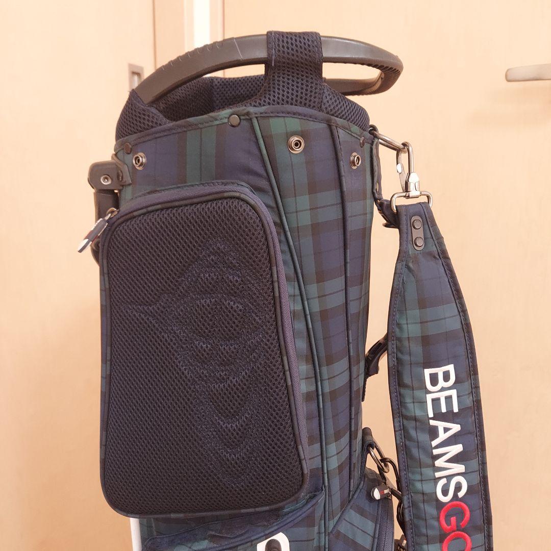 BEAMS GOLF ビームスゴルフ キャディバッグ スタンド ブラックウォッチ