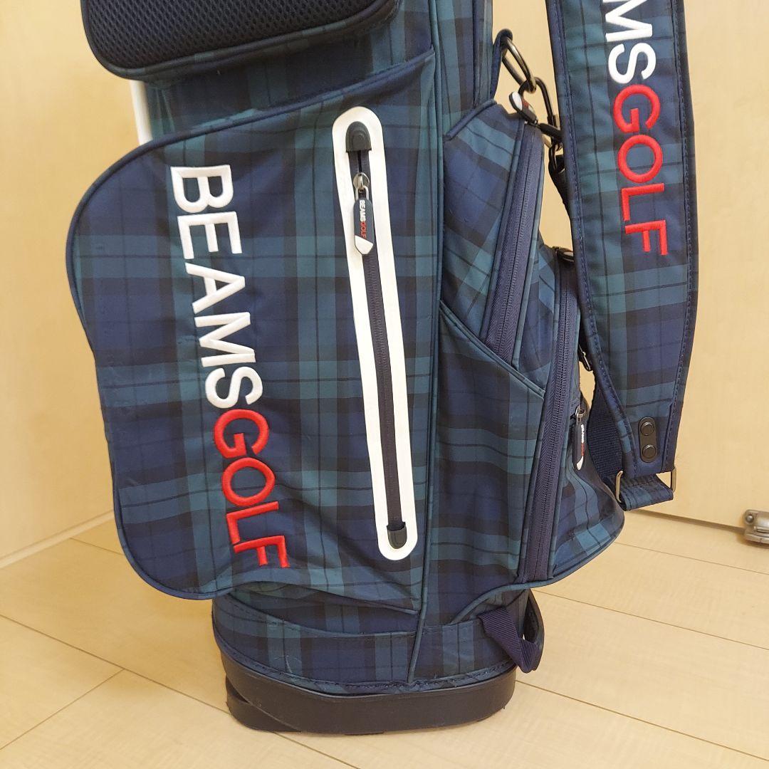 BEAMS GOLF ビームスゴルフ キャディバッグ スタンド ブラックウォッチ