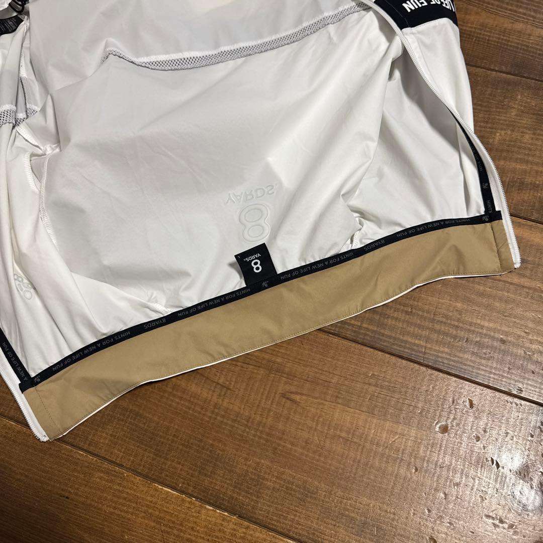 8YARDS レディースL ジップブルゾン　ウインドブレーカー