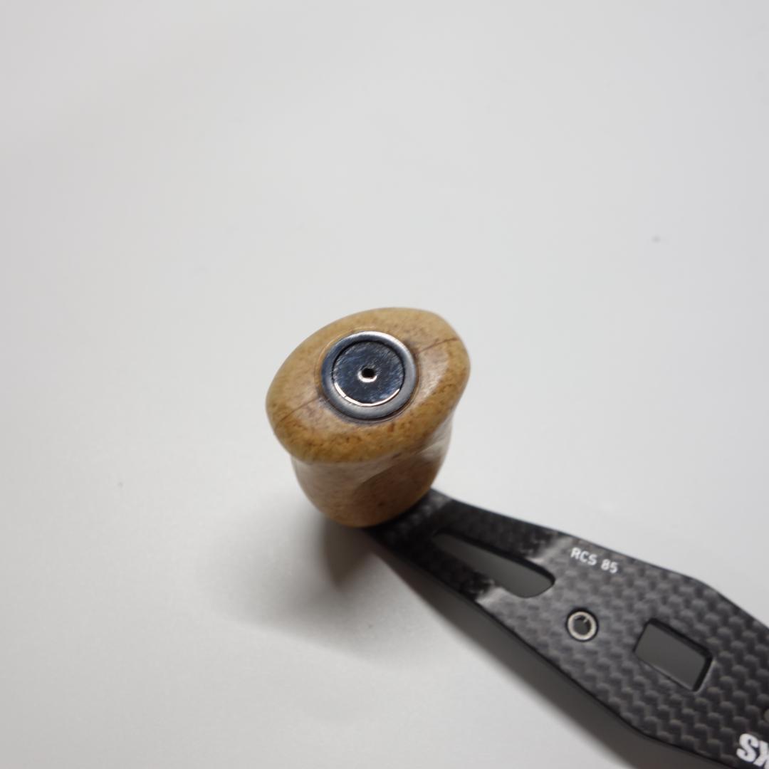 ① SLP WORKS カーボンクランクハンドル 85mm RCS ノブ付き