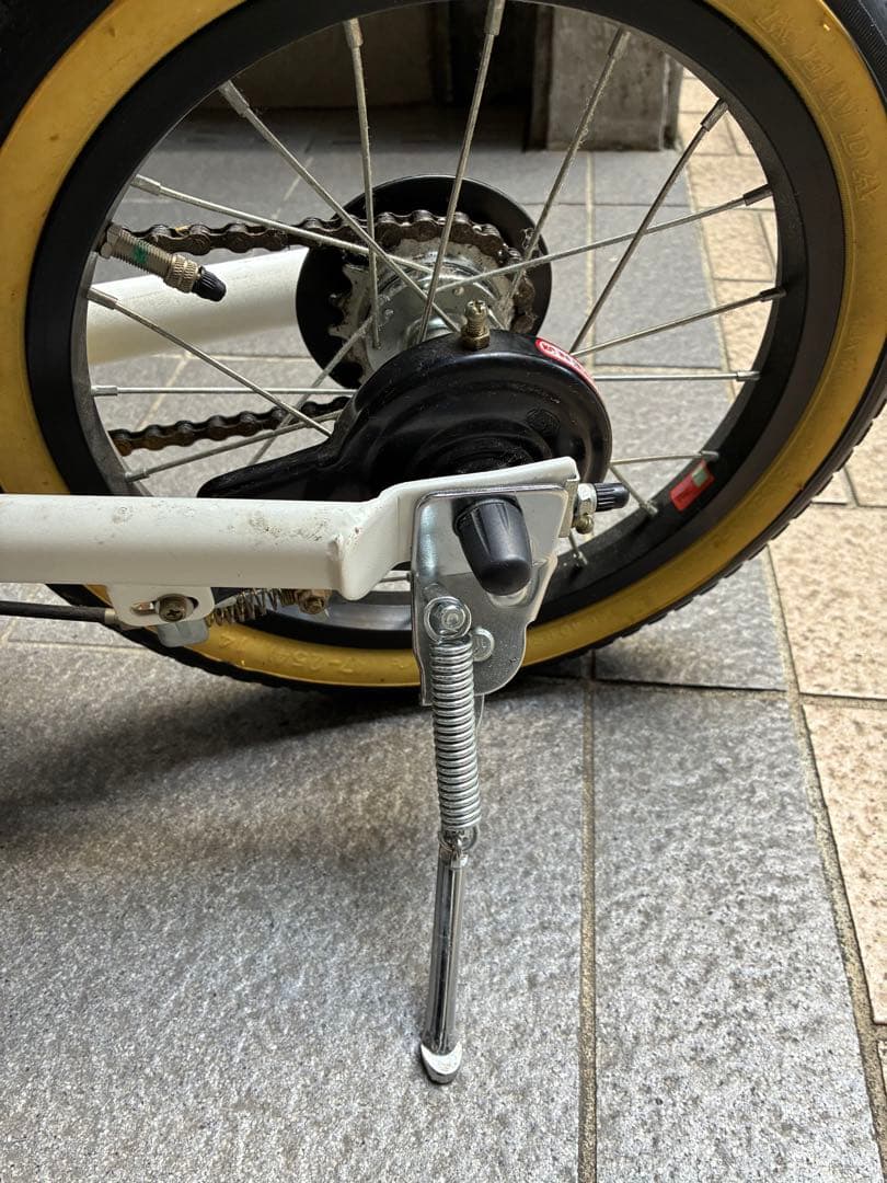 【愛知県引渡】People 幼児用自転車 いきなり自転車 舵取り式