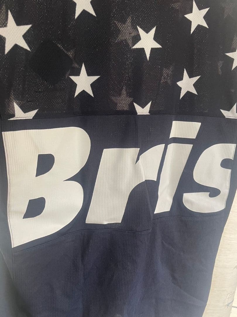 星柄メッシュシャツ FC Real Bristolネイビー