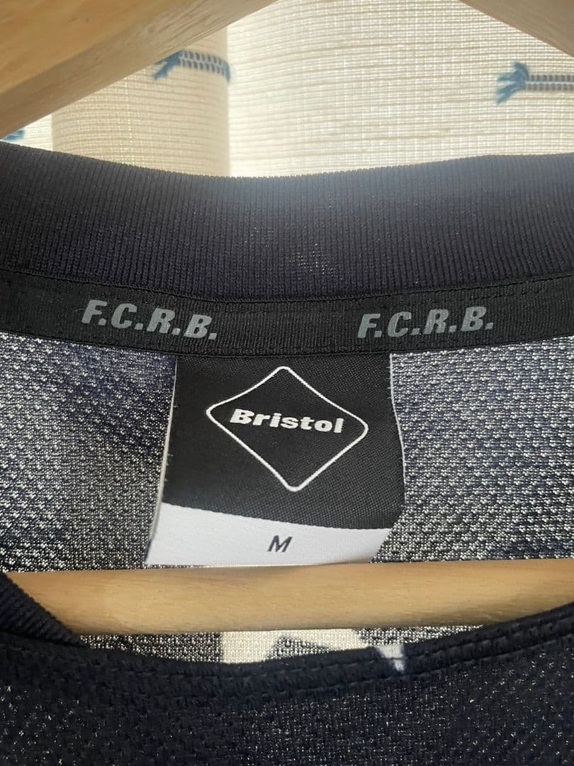 星柄メッシュシャツ FC Real Bristolネイビー