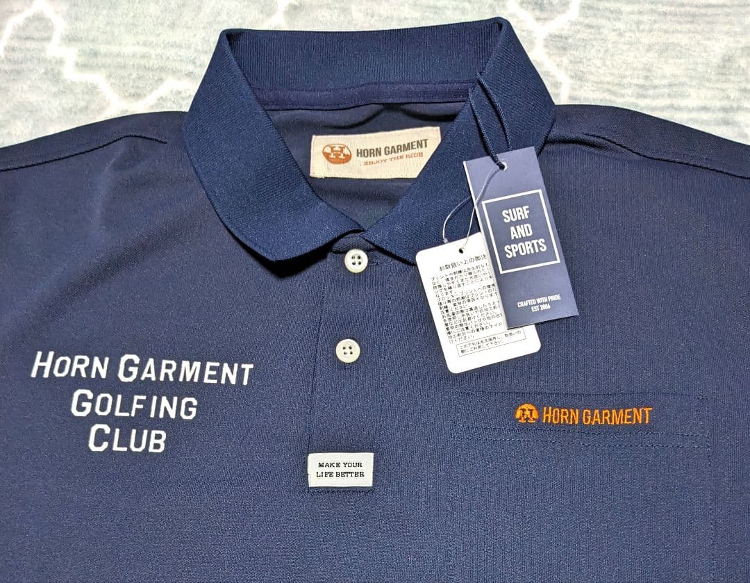 ホーンガーメント/HORN GARMENT48／メンズ L 新品未使用ポロシャツ