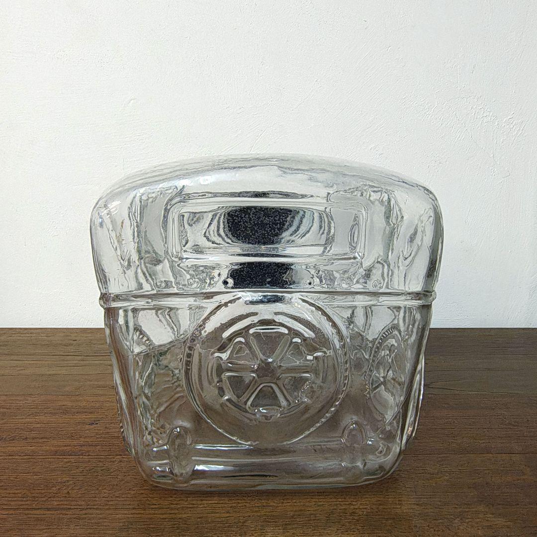 USA【Glass jar】車型 ガラス瓶 ジャー 容器 店舗ディスプレイ