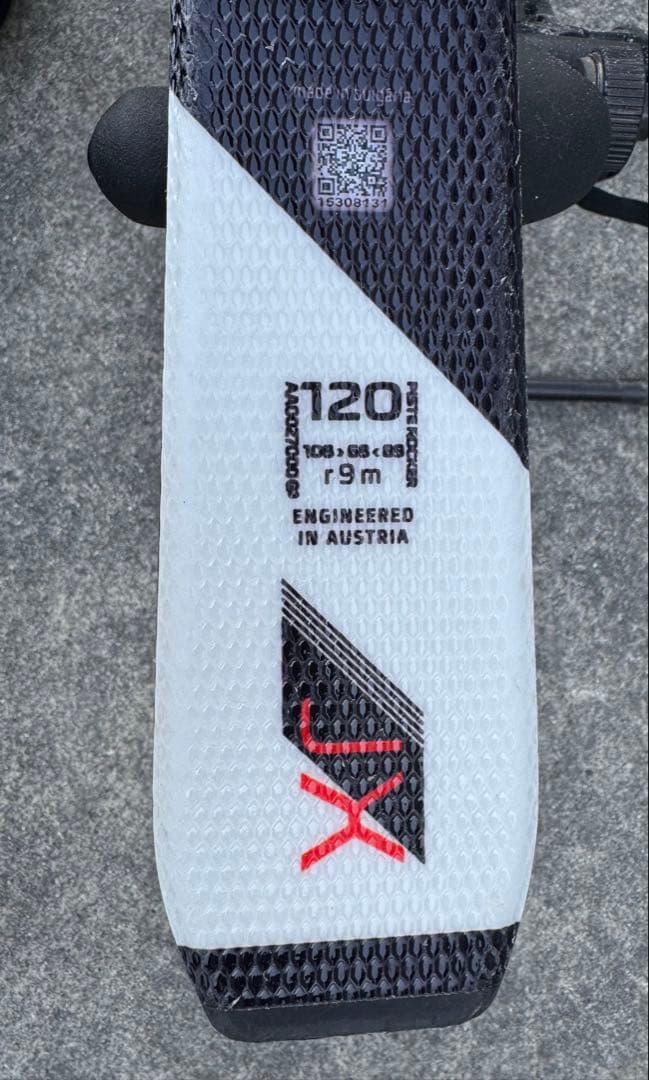 ATOMIC Redster スキー 板 バインディング付き　120cm