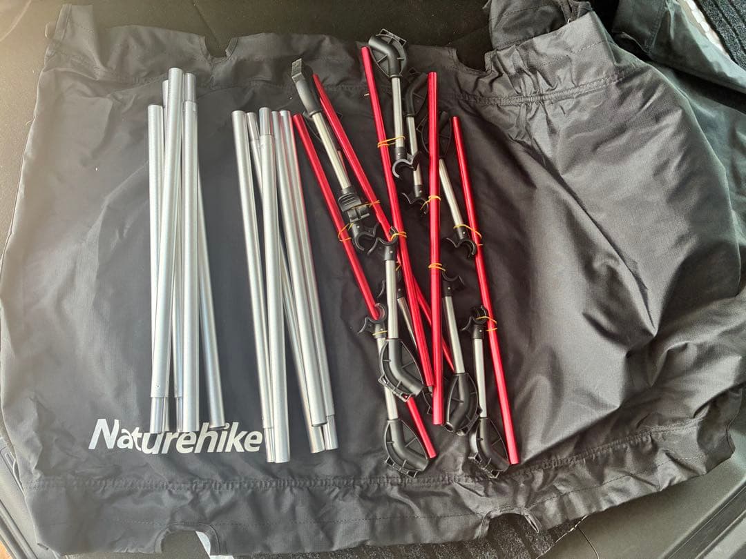 Naturehike 折りたたみコット 黒　美品　ネイチャーハイク