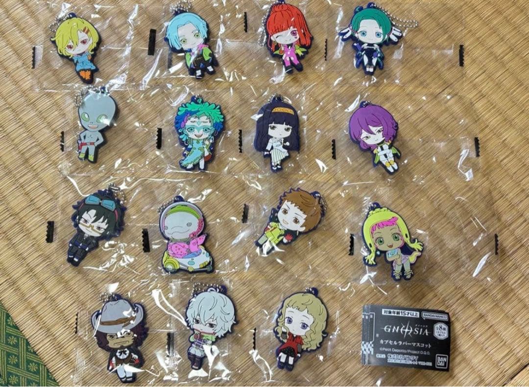 グノーシア カプセルラバーマスコット1 2 全種類 コンプリート