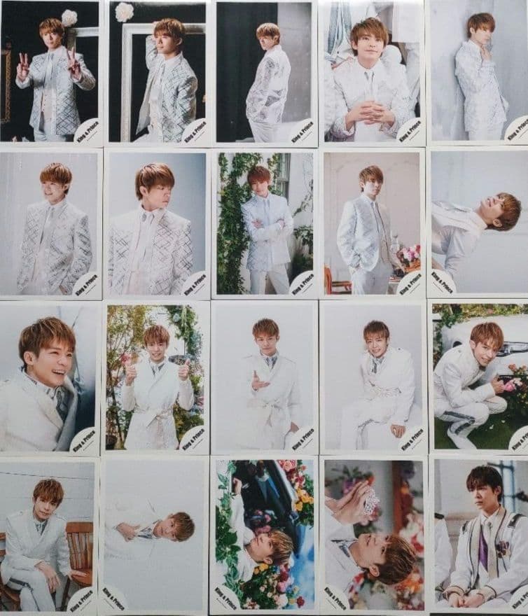 岸優太 King&Prince キンプリ 公式写真 ① Jロゴ ソロ 混合