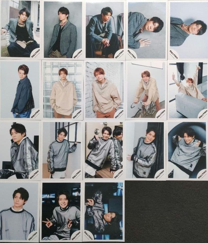 岸優太 King&Prince キンプリ 公式写真 ① Jロゴ ソロ 混合