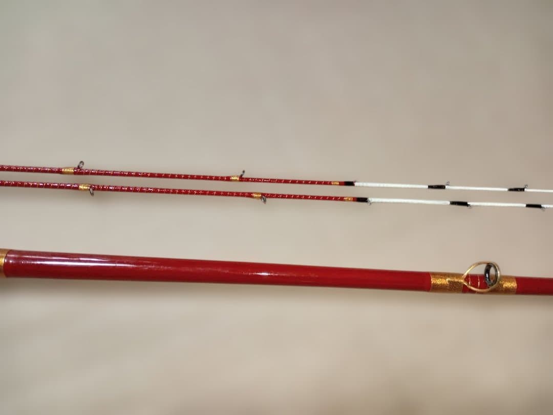 チヌ竿　筏竿　 手作り　布袋竹