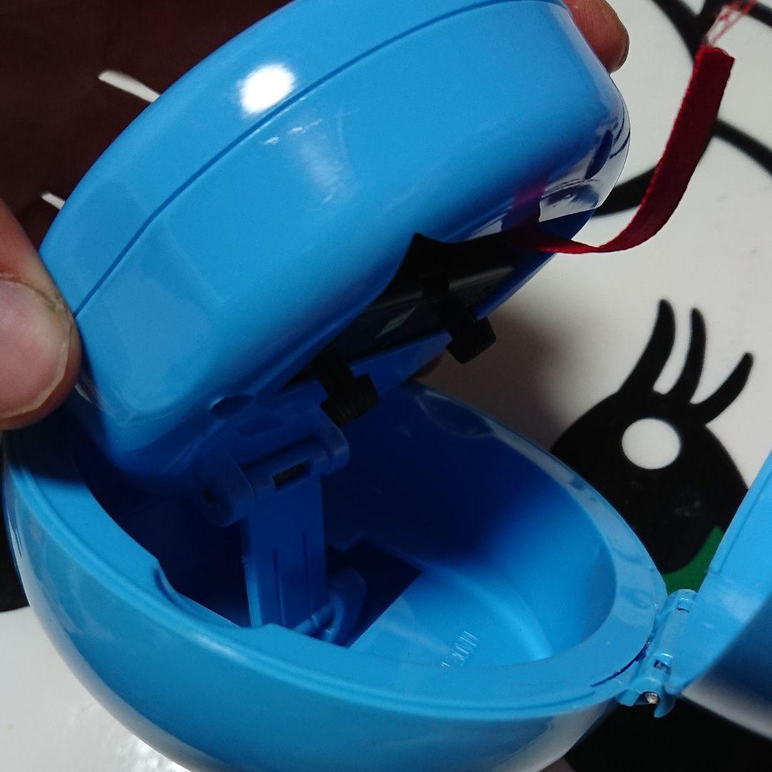ゲームセンター限定・未使用:スティッチ「青リンゴ型・クロック&フォトフレーム」