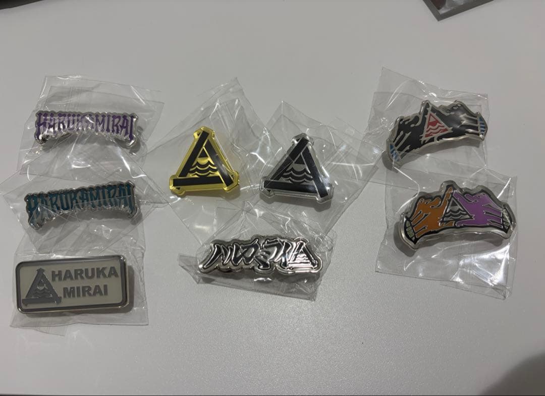 【新品未開封】ハルカミライ ロゴピンズ 8種セット