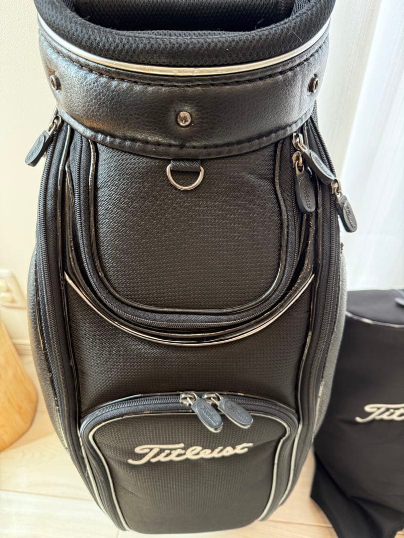 Titleist ゴルフバッグ 9型 フード・ネームプレートあり