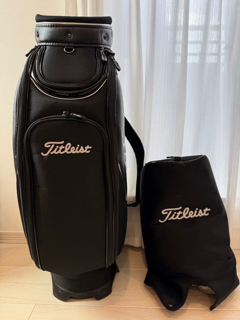 Titleist ゴルフバッグ 9型 フード・ネームプレートあり