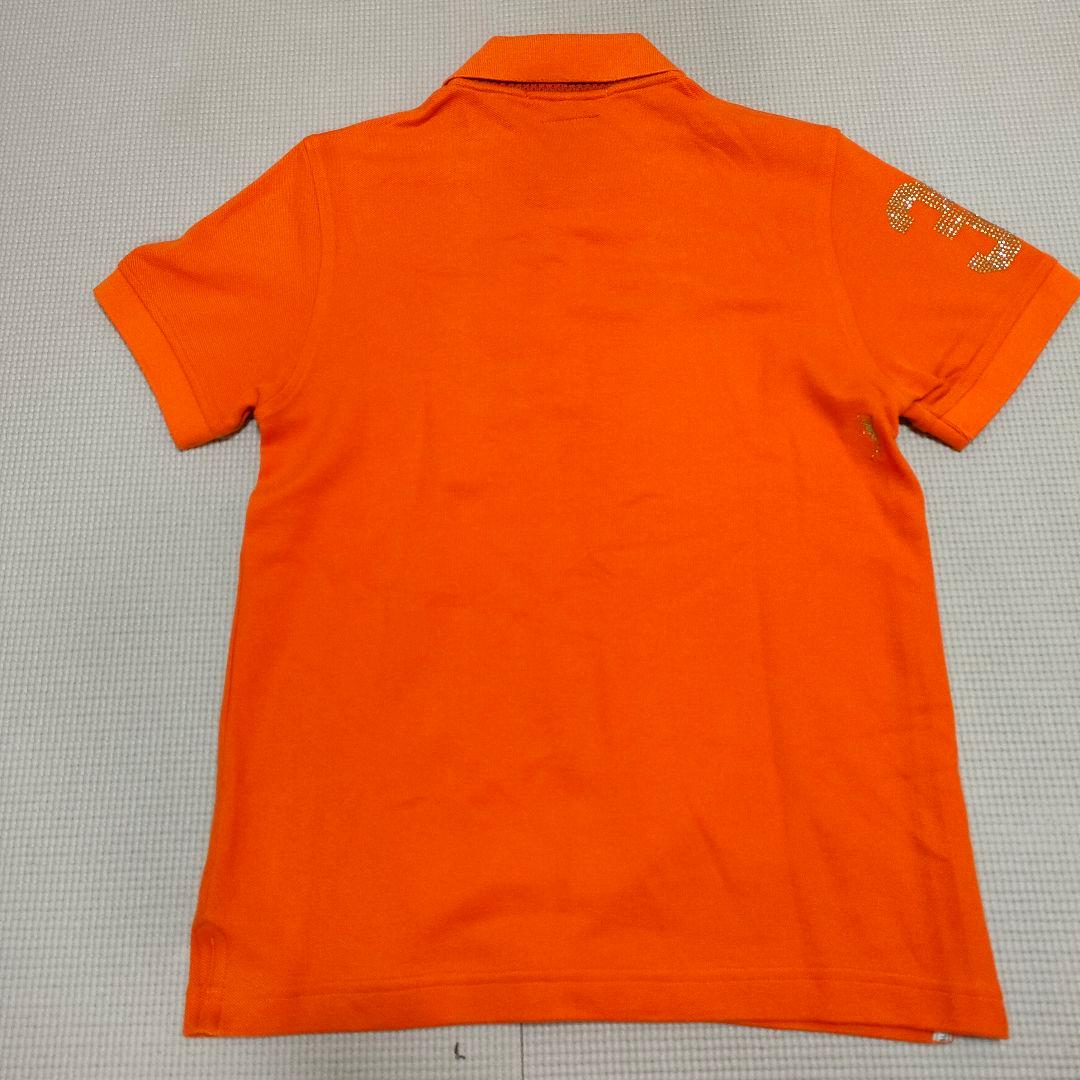 MARK＆LONA ポロシャツ　35周年モデル　オレンジ　金ロゴ　スカル　限定品