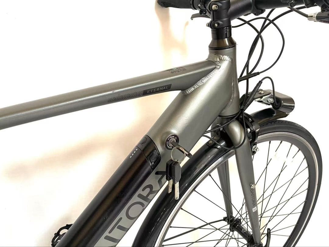 【動作確認済】送料無料 DAITORA 電動アシスト自転車 低走行距離99km
