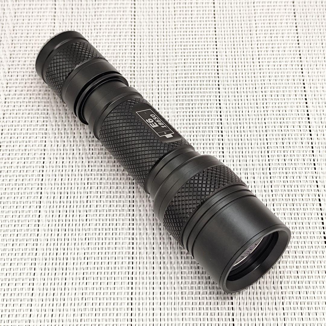【改造あり】18650対応 P60系モジュールホスト＋緑色光モジュール3-9V