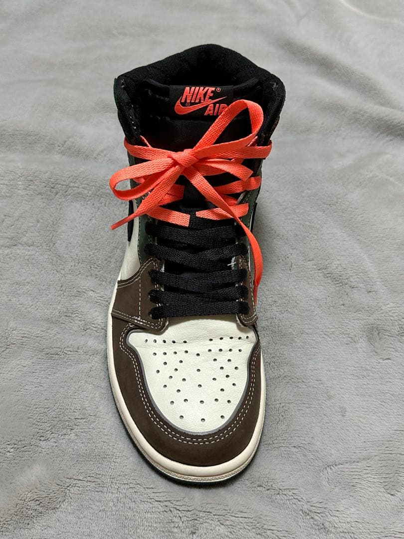 Nike Air Jordan 1 ブラウン/ホワイト/パープル26cm メンズ