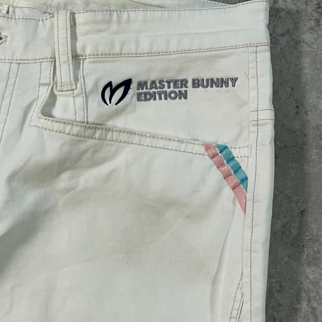 【美品】MASTER BUNNY EDITION ホワイト ゴルフパンツ 5