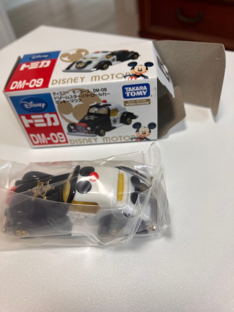 【未使用】トミカ ディズニーモータース ４台