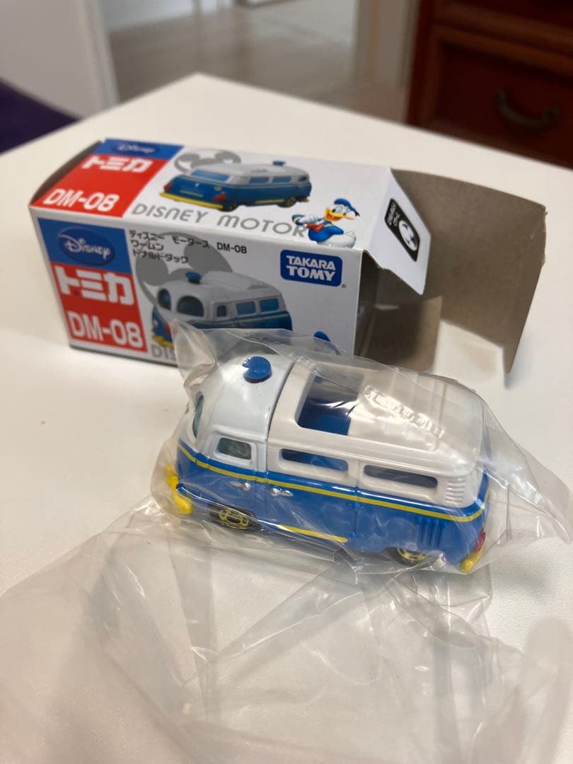 【未使用】トミカ ディズニーモータース ４台