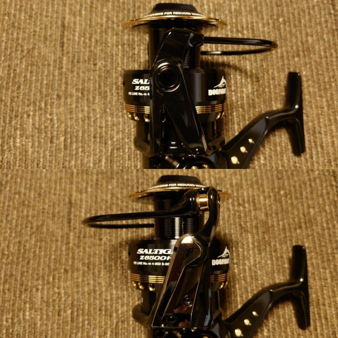新品未使用 ダイワ 初代 06 ソルティガ Z 6500H-DF ドッグファイト
