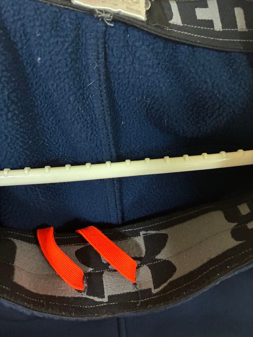 Under Armour 冬用　ウインドブレーカー　上下セット M 青　裏起毛