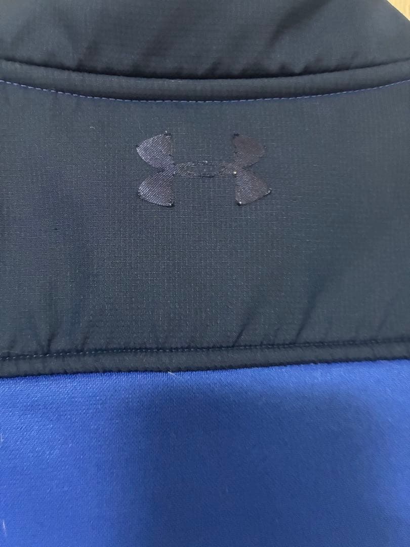 Under Armour 冬用　ウインドブレーカー　上下セット M 青　裏起毛