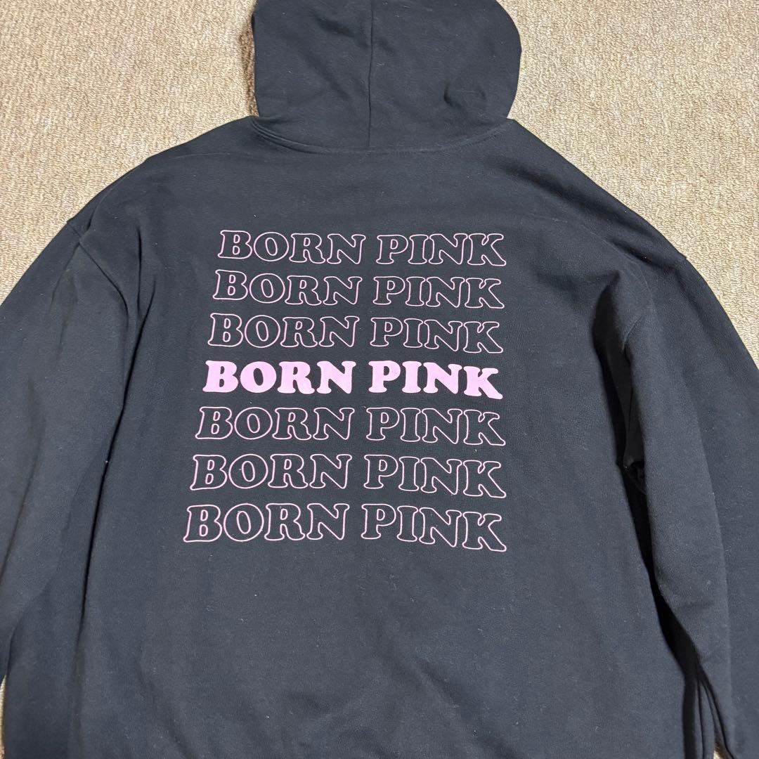 【新品】BLACKPINK パーカー 黒 Lサイズ BORN PINK ブラック