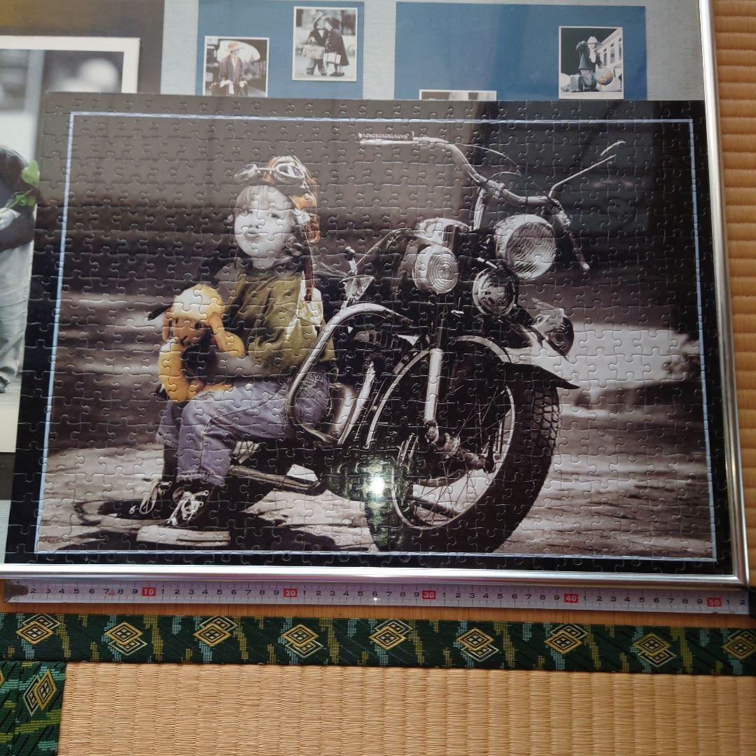 キム・アンダーソン　おしゃまなライダーパズル　完成品＆切り抜き