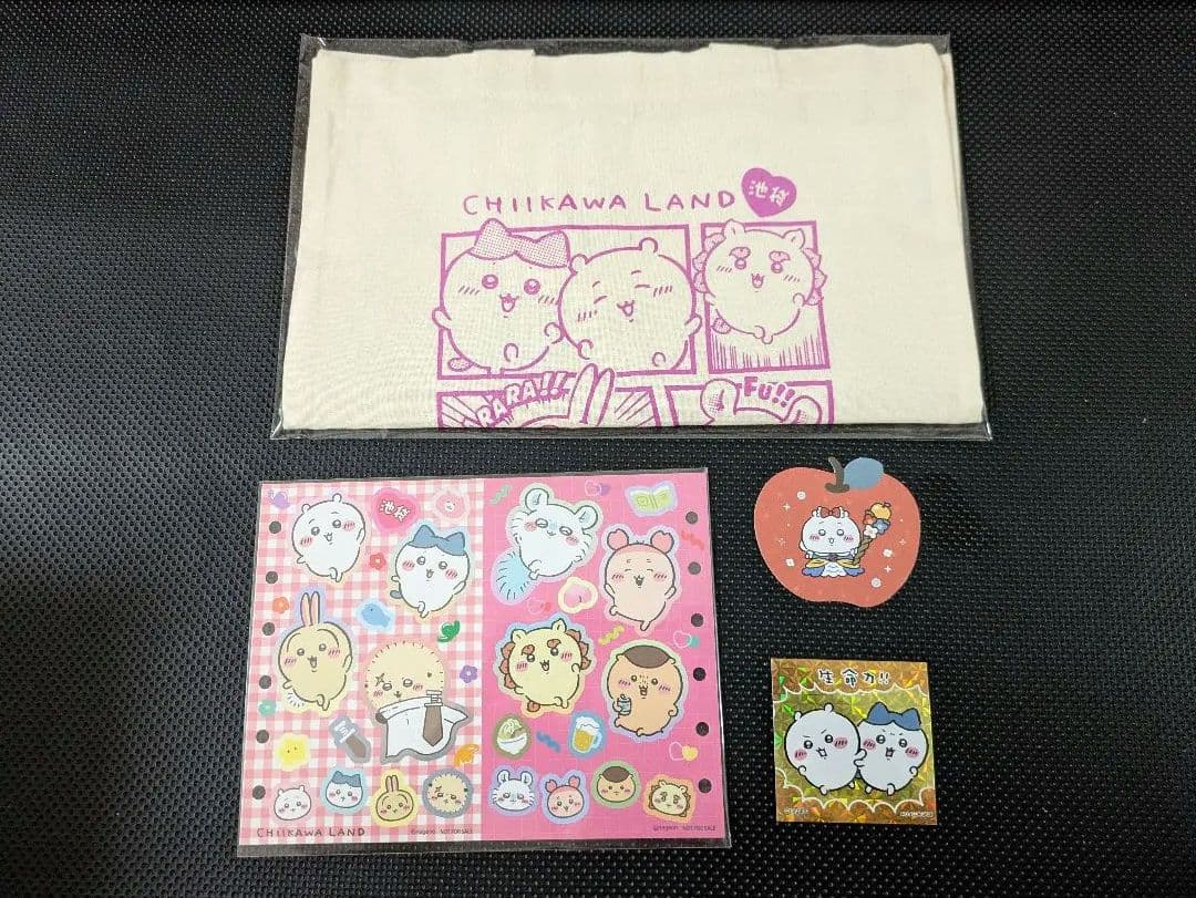 ちいかわ ぷくぷくおかおトート 特典3点付