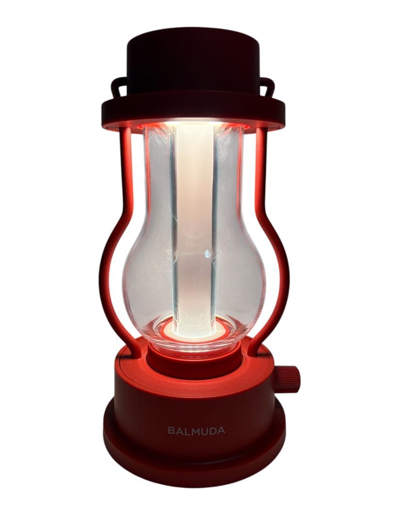 BALMUDA The Lantern クラシックレッド LED ランタン