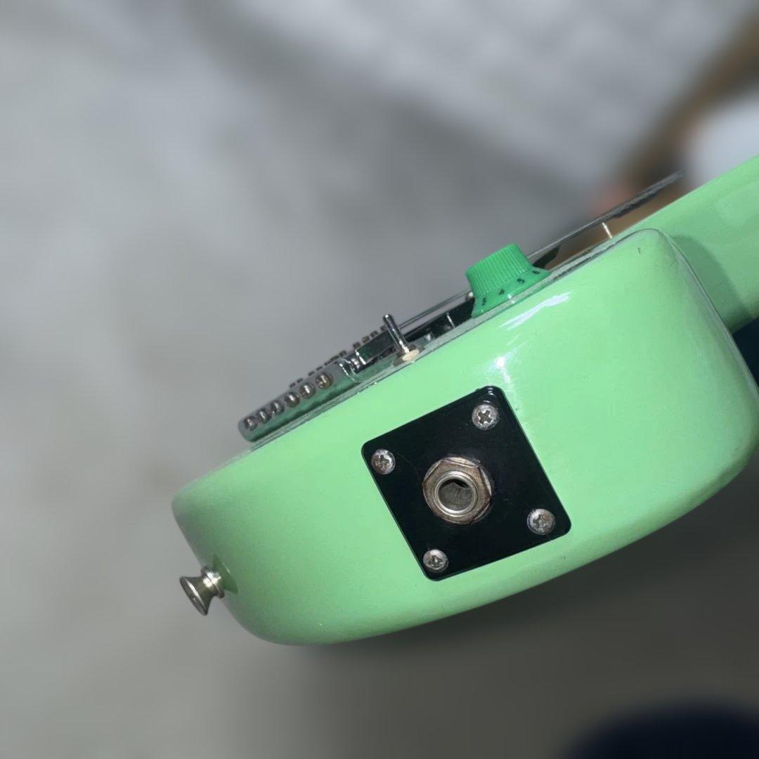 人気色FERNANDES フェルナンデス ZO-3 ミントグリーン アンプ内蔵型