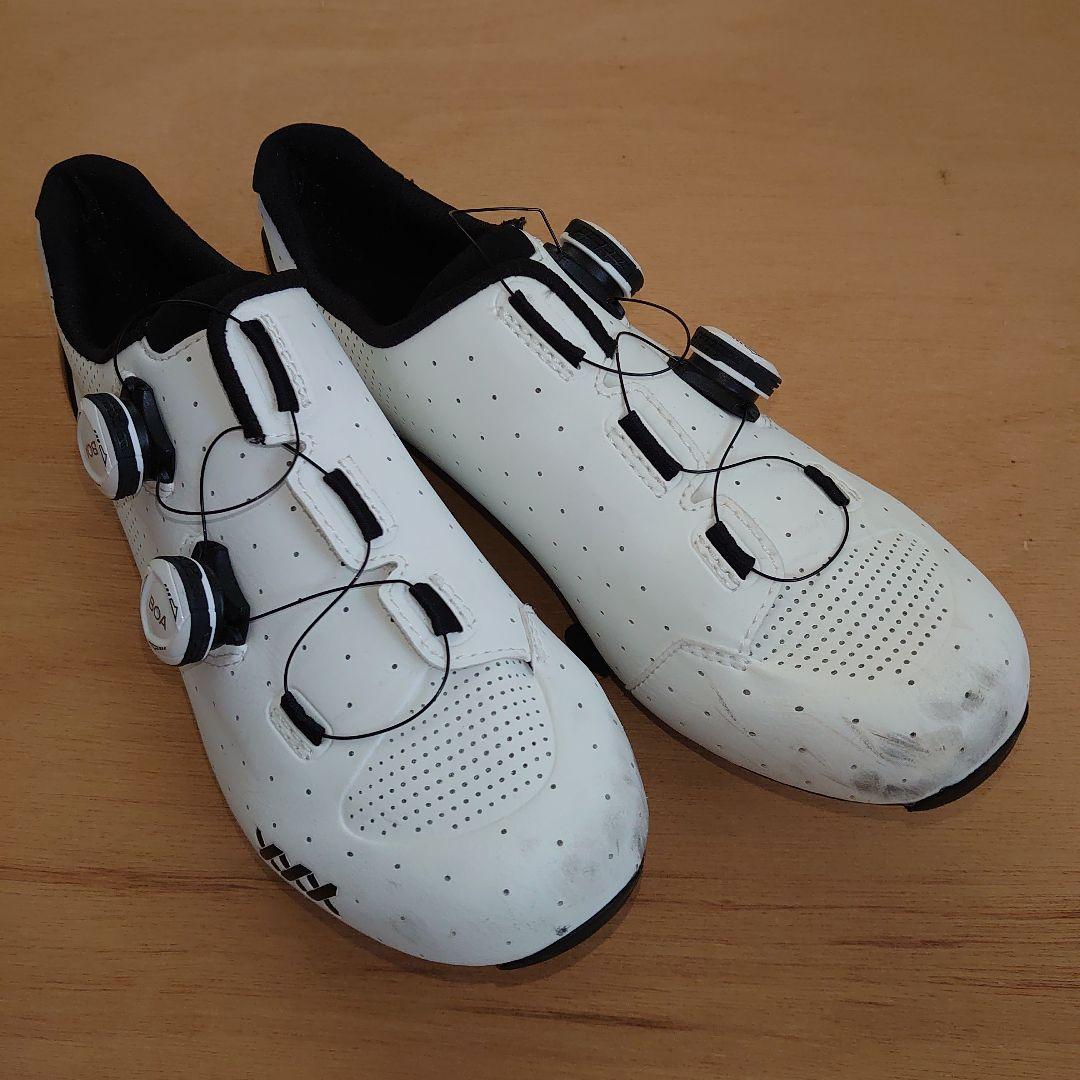 BONTRAGER ホワイト ビンディングシューズ