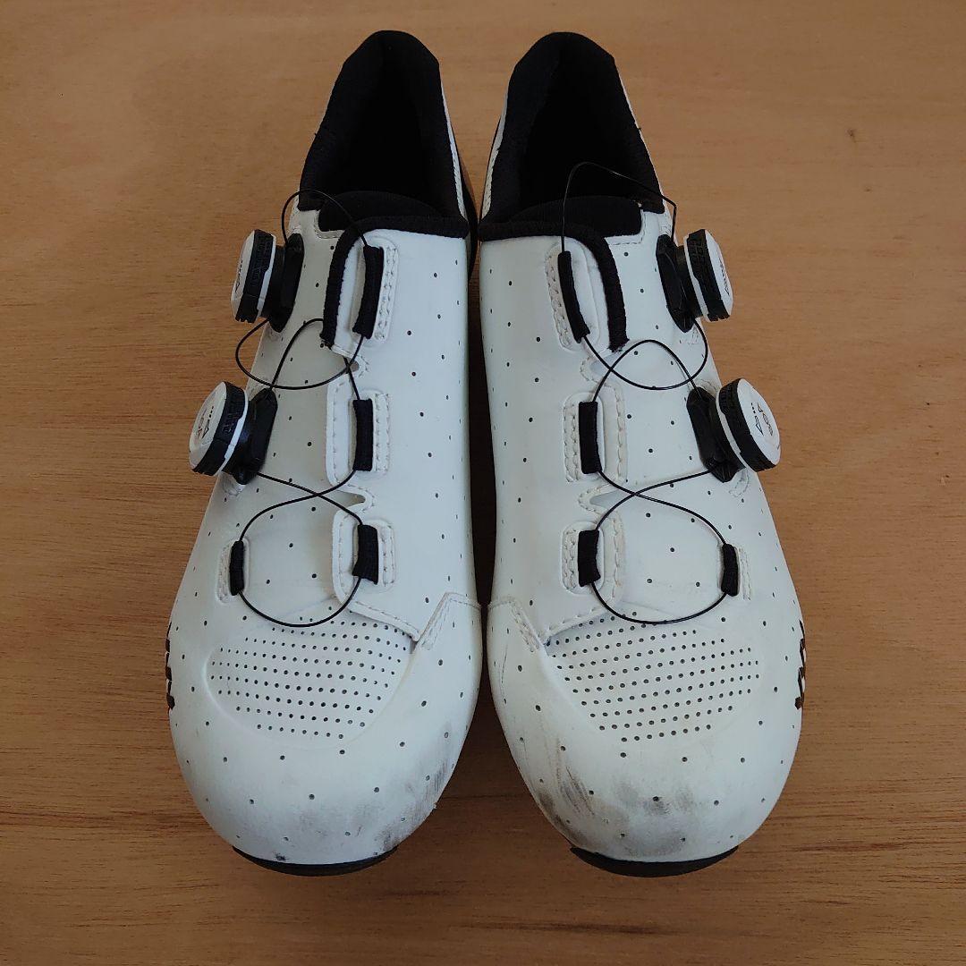 BONTRAGER ホワイト ビンディングシューズ