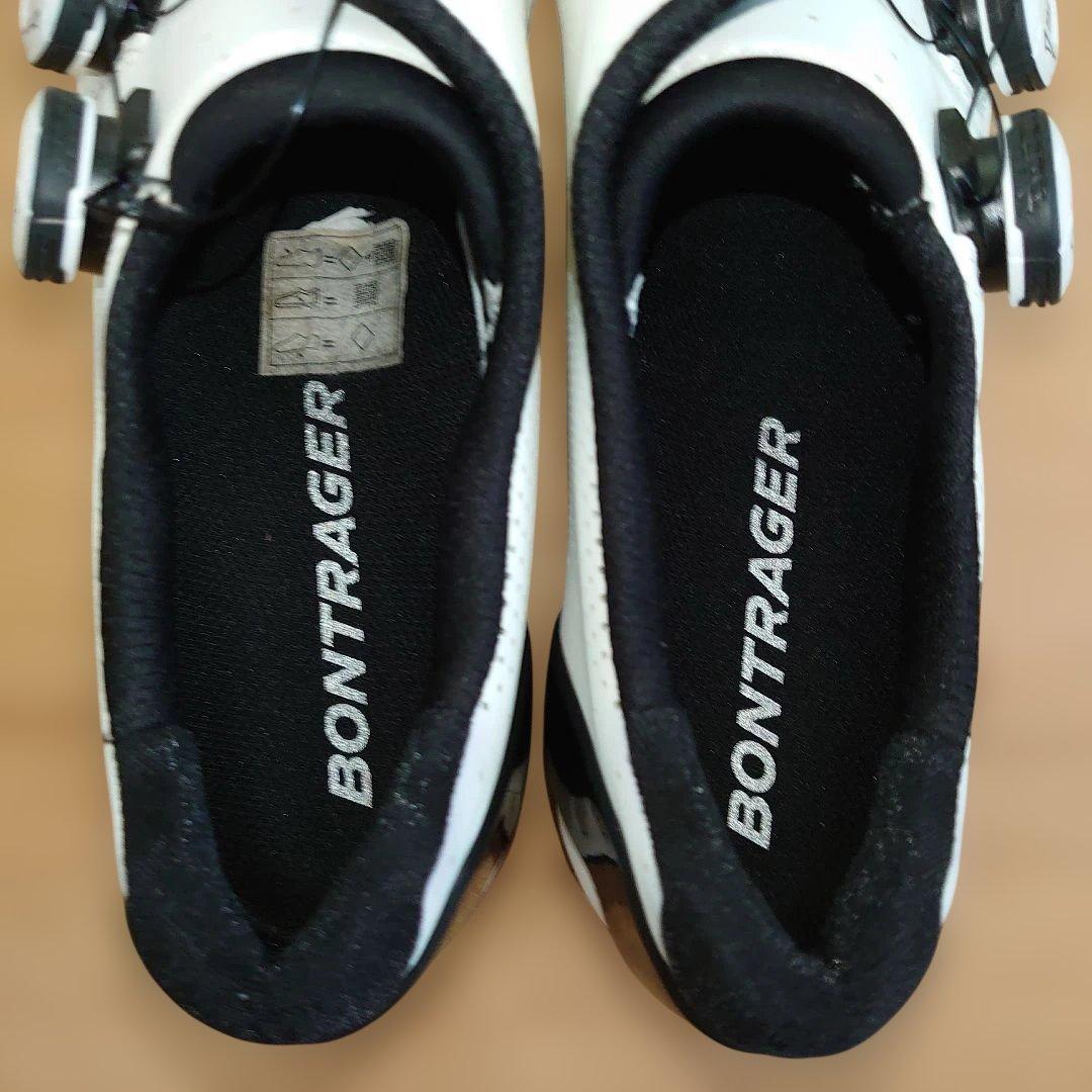 BONTRAGER ホワイト ビンディングシューズ