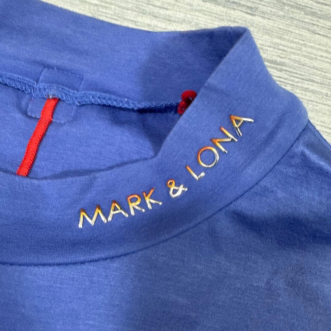 美品　MARK&LONA 半袖　モックネックシャツ　メンズ46