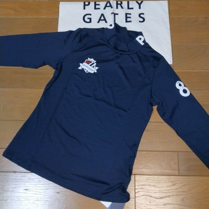 ⭐新品⭐パーリーゲイツ⭐長袖モック⭐濃紺⭐L⭐