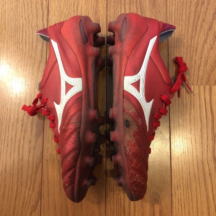 サッカースパイク ミズノ　モレリアネオ2 値下げ可能　シューキーパー付き