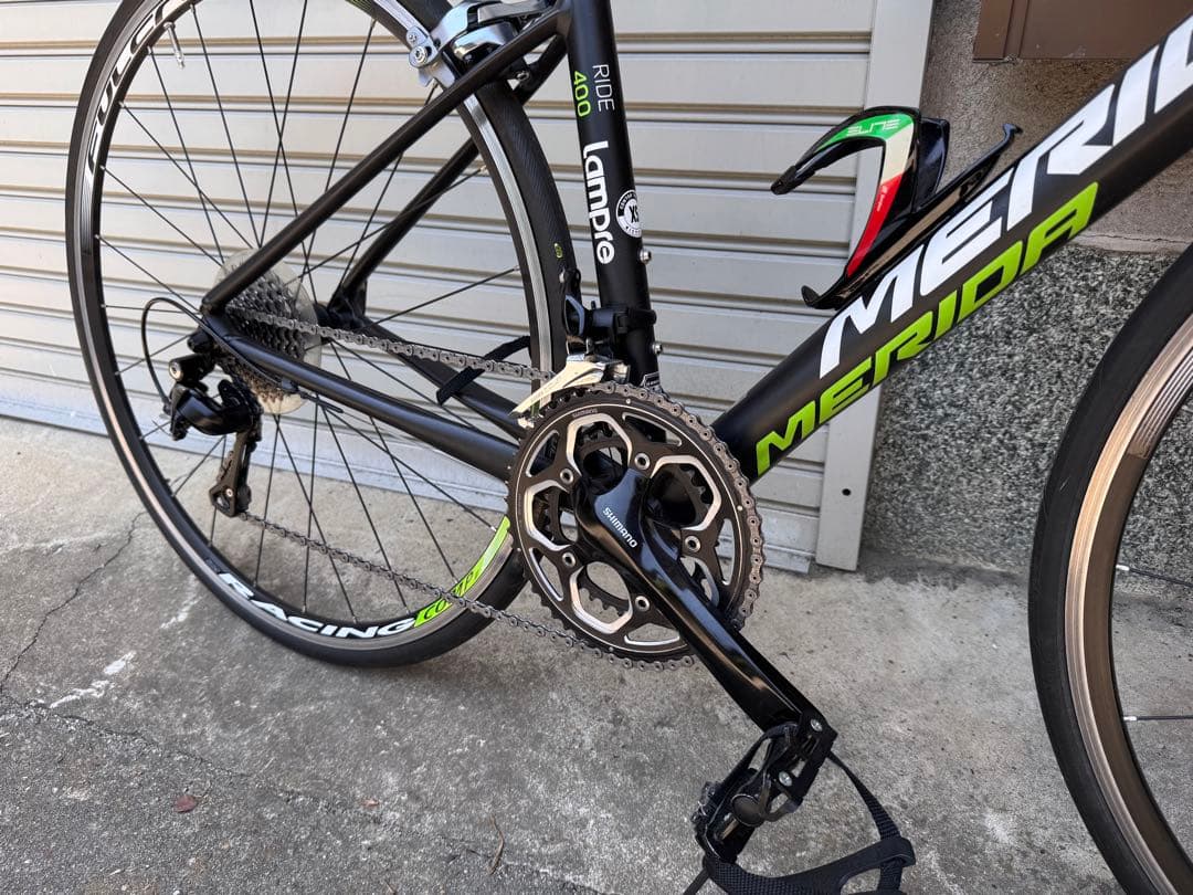 MERIDA RIDE 400 ロードバイク ブラック/グリーン