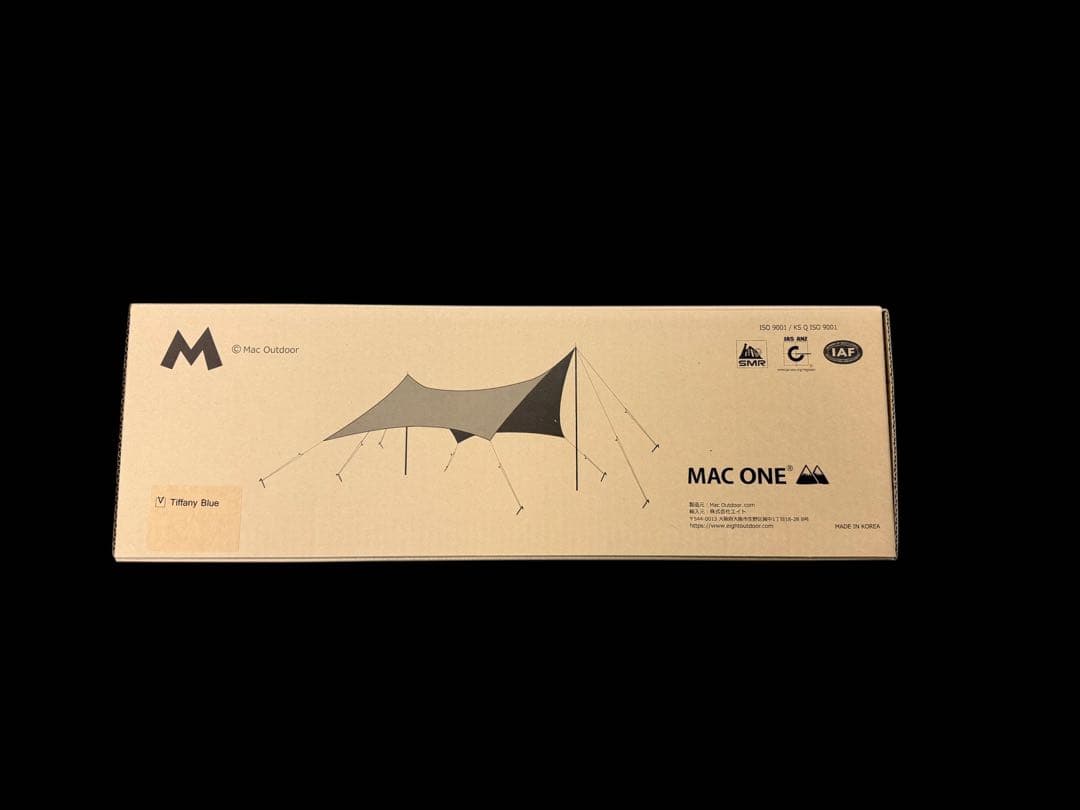 希少 マックワンタープL ティファニーブルー gahga コラボタープ