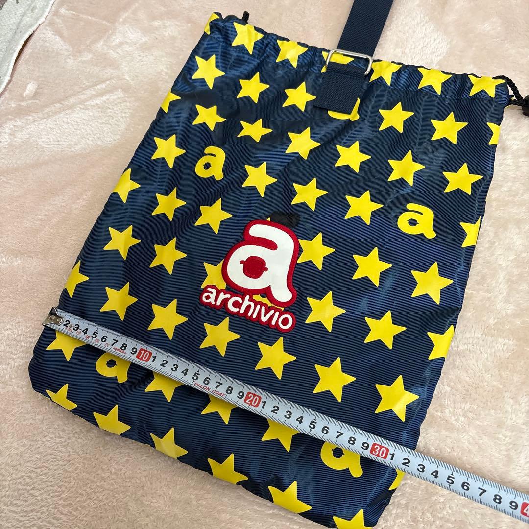 archivio 星柄トートバッグ・巾着バッグセット