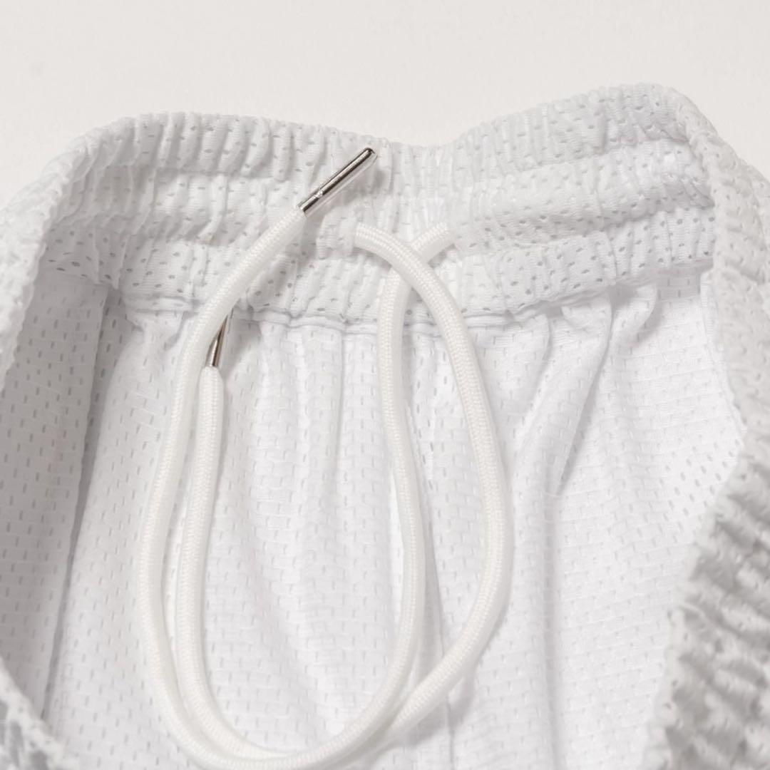 THE SWINGGGR MESH SHORTS, WHITE 新品