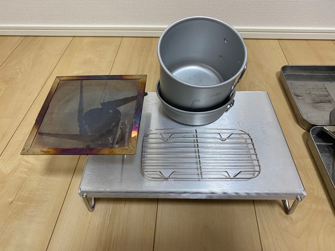 キャンプ調理4点セット イワタニ スノーピーク FUTUREFOX ハイランダー