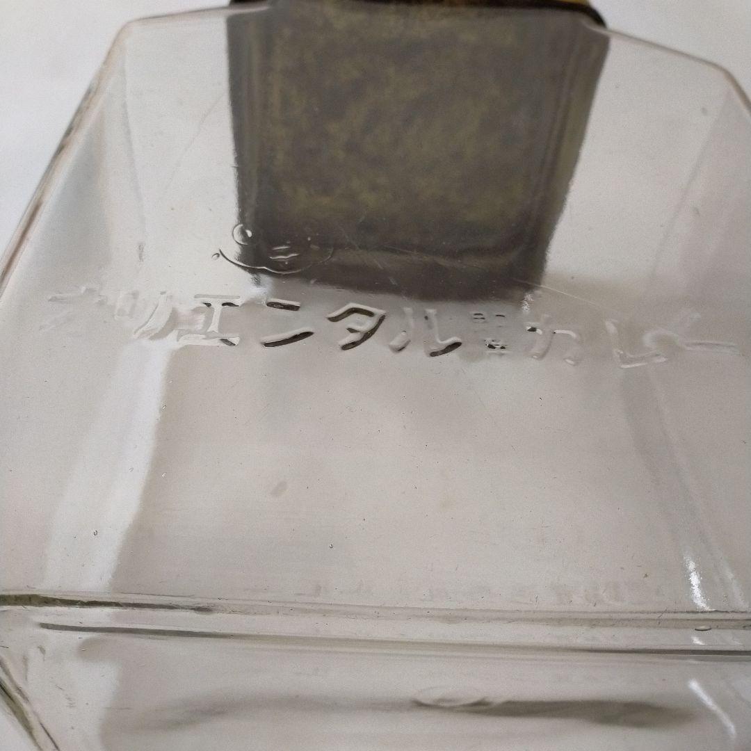 オリエンタルカレー ガラス容器 ガラス瓶 ブリキ製蓋 昭和レトロ