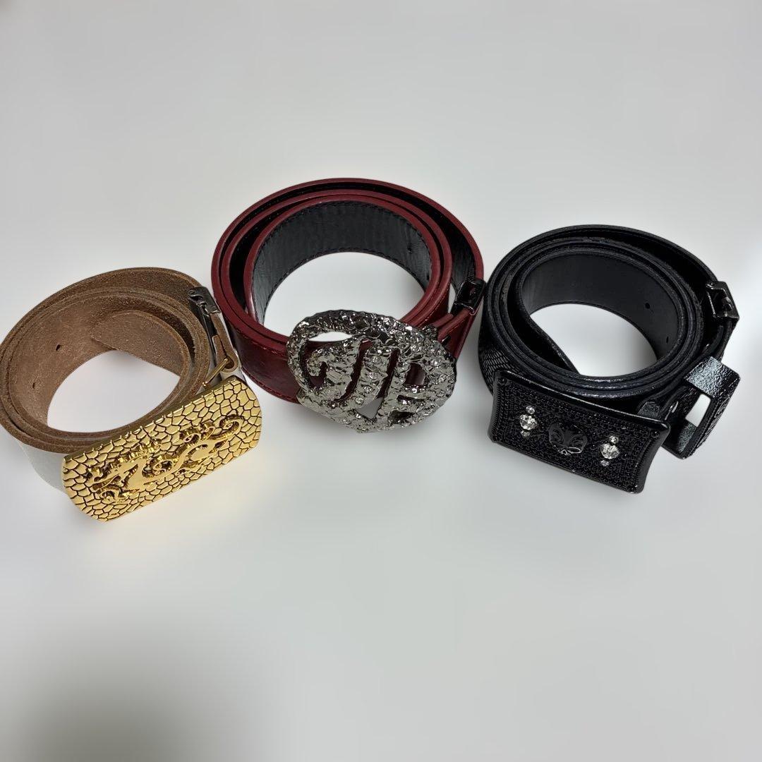 ダンスウイズドラゴン ベルト まとめ売り3本セット