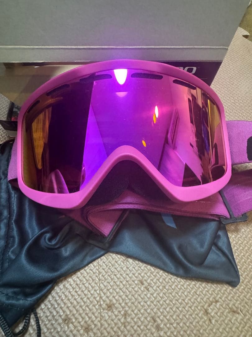 最終値下げ！GIRO INDEX OTG ゴーグル Berry
