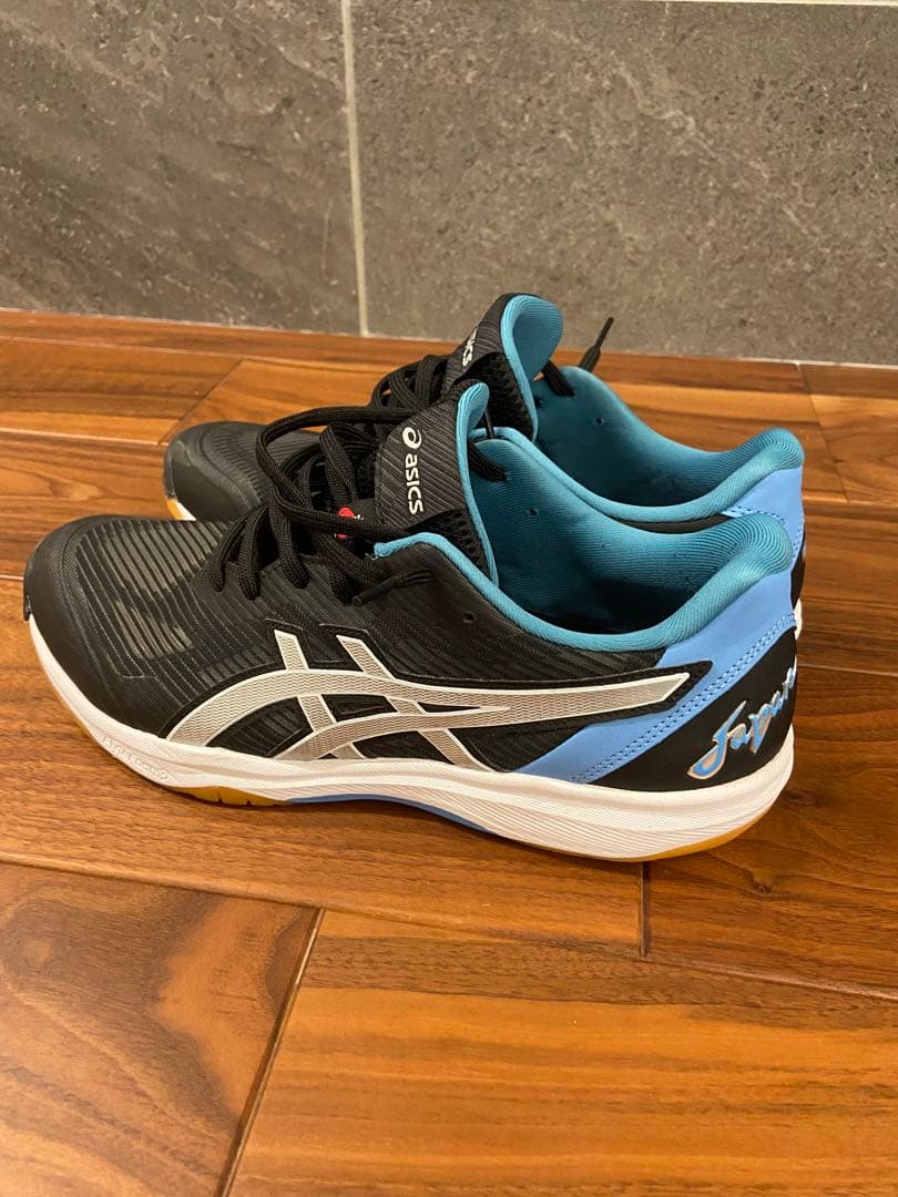 asics Gel-Task バレーボールシューズ ブラック/ブルー　28.0