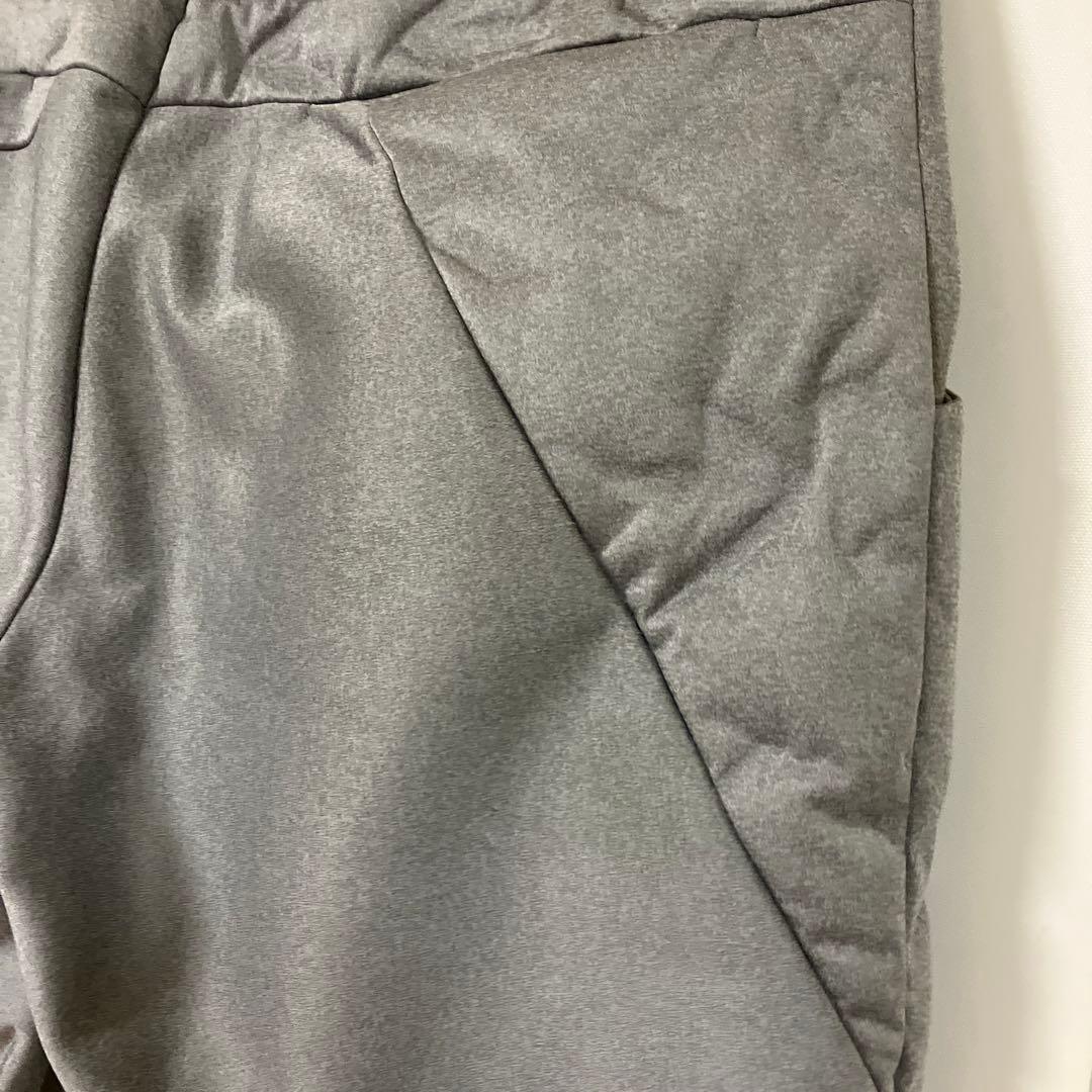 DESCENTE ライトグレー フリースパンツ ゴルフ サイズO(XL)